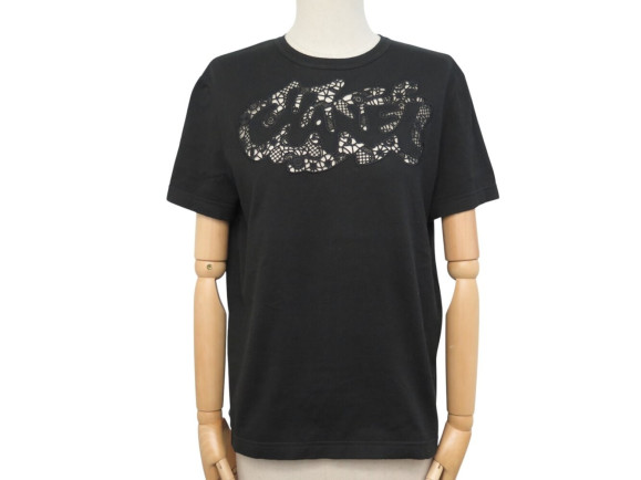  tshirt chanel logo dentelles p63110k48863 xs s 34