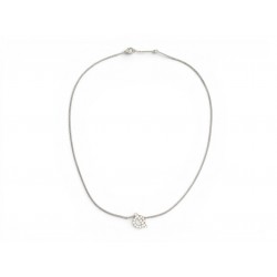NEUF COLLIER HERMES PENDENTIF FINESSE OR BLANC DIAMANT 0.46C H219310B 2026 5250€