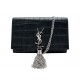 SAC POCHETTE SAINT LAURENT KATE WALLET CHAIN AVEC POMPON 452159 WOC BAG 1250€