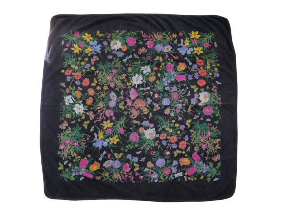 serviette de bain gucci drap de plage fleurs
