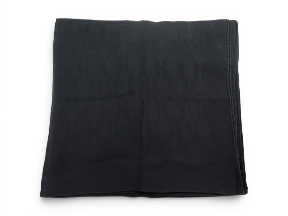 echarpe hermes etole faconnee grand h en soie et laine