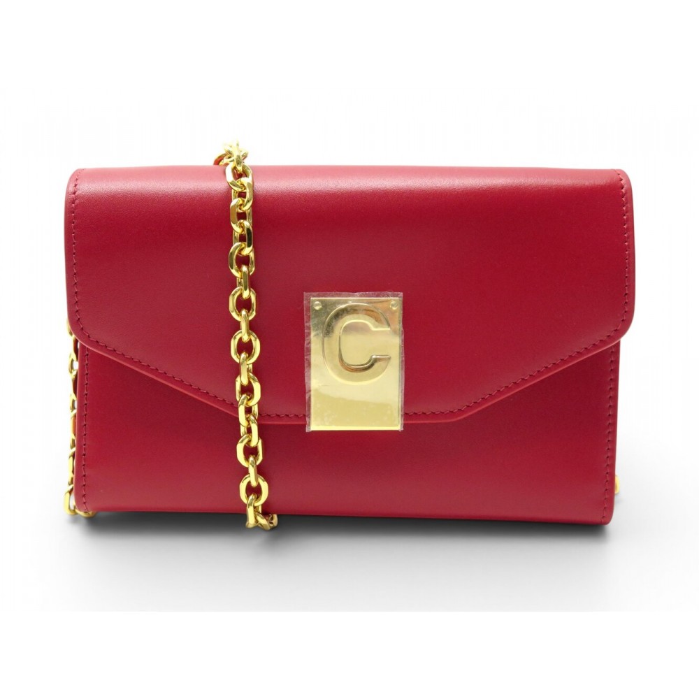 NEUF MINI SAC A MAIN CELINE POCHETTE TELEPHONE C 10C543BLJ.27ED CUIR BAG 1050€