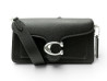 NEUF SAC A MAIN COACH TABBY 20 CY201 CUIR GRAINE NOIR BANDOULIERE HAND BAG 395€