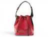 VINTAGE SAC A MAIN LOUIS VUITTON NOE PM SEAU EN CUIR EPI ROUGE & NOIR BAG 1500€