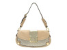 SAC A MAIN DOLCE & GABBANA POCHETTE EPAULE CUIR & TOILE MONOGRAMME HANDBAG PURSE