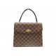 VINTAGE SAC A MAIN LOUIS VUITTON MALESHERBES DAMIER EBENE N51379 HAND BAG 1800€