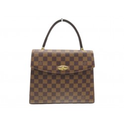 VINTAGE SAC A MAIN LOUIS VUITTON MALESHERBES DAMIER EBENE N51379 HAND BAG 1800€