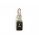 NEUF BROCHE CHANEL ROUGE A LEVRES AB7677 LOGO CC STRASS LIPSTICK BROOCH 850€