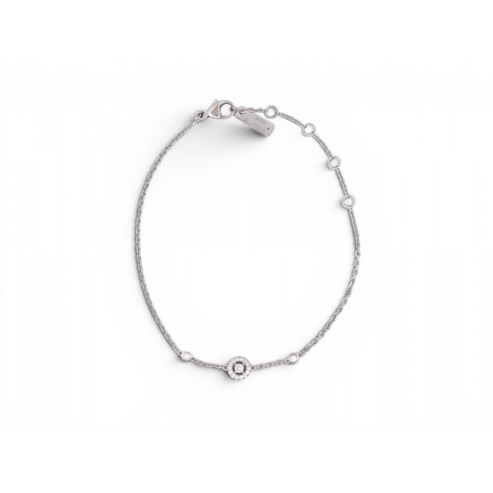 BRACELET MESSIKA JOY XS 05337-WG DIAMANTS 0.1CT OR BLANC 18K 18CM BANGLE 1470€