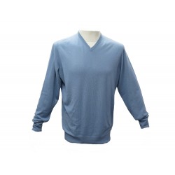 NEUF PULL LORO PIANA COL V MAC3540 56 XXL BABY CACHEMIRE CASHMER SWEATER 1300€