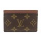 NEUF PORTE CARTES LOUIS VUITTON SIMPLE EN TOILE MONOGRAM M61733 CARD HOLDER 215€