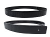 LIEN DE CEINTURE T95 COMPATIBLE BOUCLE HERMES 32MM EN CUIR DE CROCODILE NOIR
