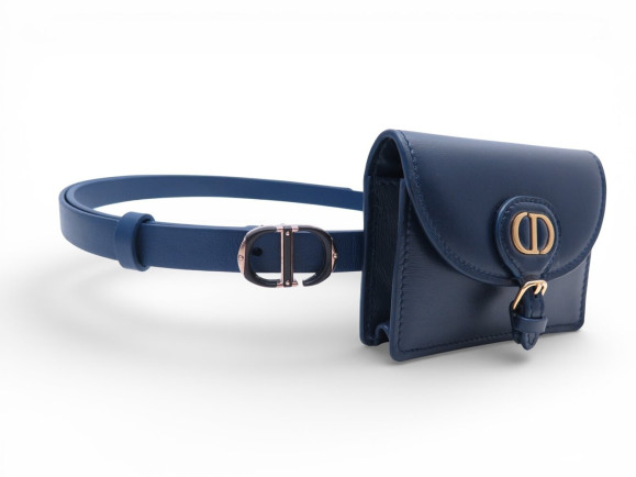 NEUF SAC A MAIN CHRISTIAN DIOR CEINTURE BOBBY BOUCLE MONTAIGNE BELT POUCH 1700€