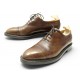 CHAUSSURES JOHN LOBB WEIR RICHELIEU 8.5E 42.5 CUIR MARRON EMBAUCHOIR SHOES 1820€