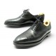 CHAUSSURES JOHN LOBB GARNIER II RICHELIEU 9E 43 EN CUIR NOIR LEATHER SHOES 1830€