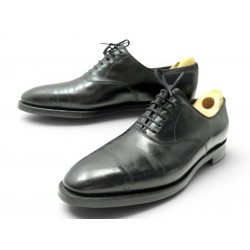 CHAUSSURES JOHN LOBB GARNIER II RICHELIEU 9E 43 EN CUIR NOIR LEATHER SHOES 1830€