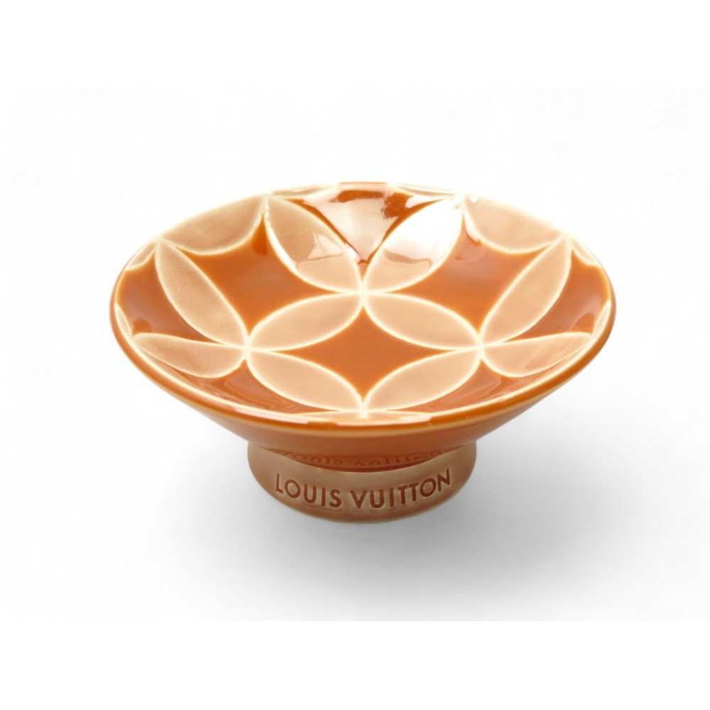 NEUF VIDE POCHE LOUIS VUITTON INTI PORCELAINE ORANGE CERAMIQUE EMPTY POCKET 600€