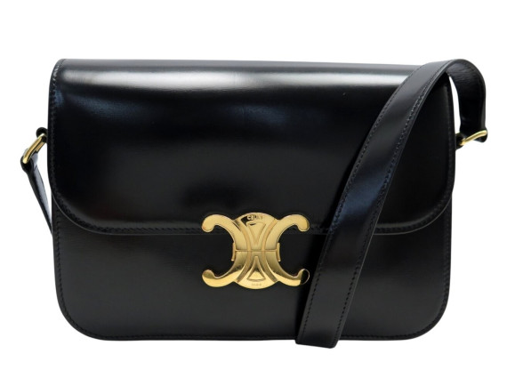 sac a main celine triomphe 187363 cuir veau brillant