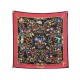 NEUF FOULARD HERMES PIERRES D'ORIENT ET D'OCCIDENT ZOE PAUWELS NOIR SCARF 580€