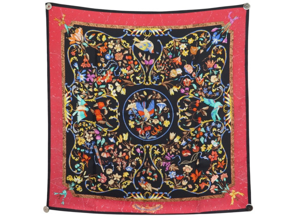 foulard hermes pierres d'orient et d'occident zoe