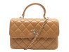  sac a main chanel trendy cc handle cuir matelasse