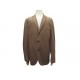VESTE D'ETE LORO PIANA FAI0746 XL 56 MAILLES COTON MARRON SUMMER JACKET 2100€