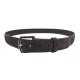 CEINTURE LORO PIANA T105 CUIR SUEDE FACON CROCO MARRON BROWN LEATHER BELT 490€