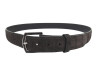 ceinture loro piana t105 cuir suede facon croco marron