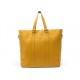 SAC A MAIN LOUIS VUITTON TADAO SOLAR N41228 CUIR DAMIER EMPREINTE JAUNE 1700€