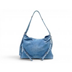 NEUF SAC A MAIN GIVENCHY VOYOU MEDIUM DENIM BLEU EFFET USE HOBO HAND BAG 2150€