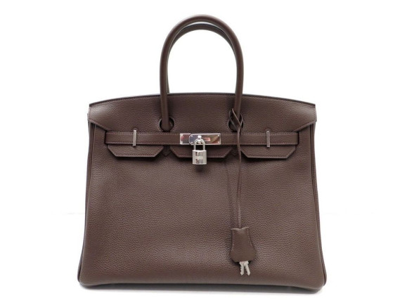 sac a main hermes birkin 35 2014 en cuir togo