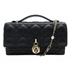 SAC A MAIN CHRISTIAN MY DIOR MINI S0980ONMJ CUIR CANNAGE BANDOULIERE BAG 2600€