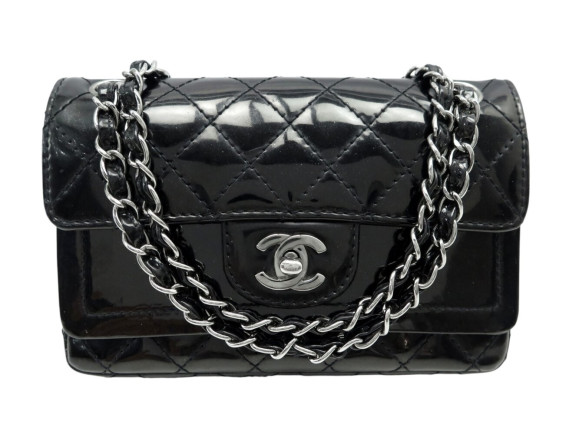 sac a main chanel mini classique double rabat en cuir