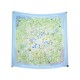 FOULARD HERMES LA PRAIRIE ANTOINE DE JACQUELOT CARRE 90 EN SOIE SILK SCARC 580€