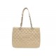 SAC A MAIN CHANEL SHOPPING GM LOGO CC EN CUIR CAVIAR BEIGE & PALLADIE BAG 6800€