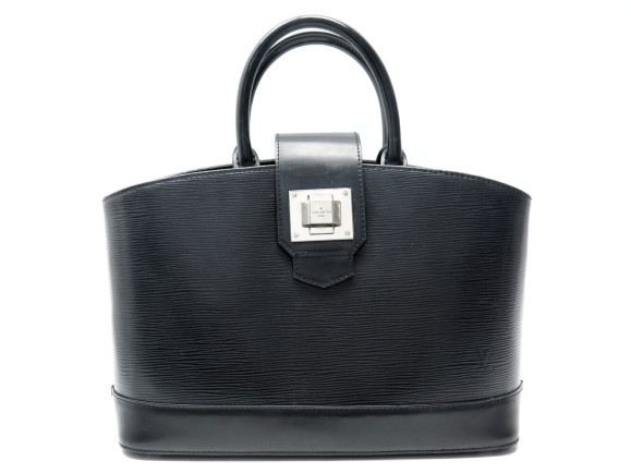 VINTAGE SAC A MAIN LOUIS VUITTON MIRABEAU PM M40462 EN CUIR EPI NOIR PURSE 2200€