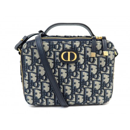 NEUF SAC A MAIN CHRISTIAN DIOR 30 MONTAIGNE TOILE OBLIQUE HAND BAG PURSE 2900€