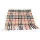 ECHARPE BURBERRY EN CACHEMIRE TARTAN VINTAGE CHECK BEIGE CASHMERE SCARF 390€