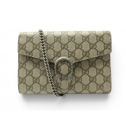 NEUF SAC A MAIN GUCCI DIONYSUS MINI 401231 WALLET ON CHAIN BANDOULIERE BAG 1500€