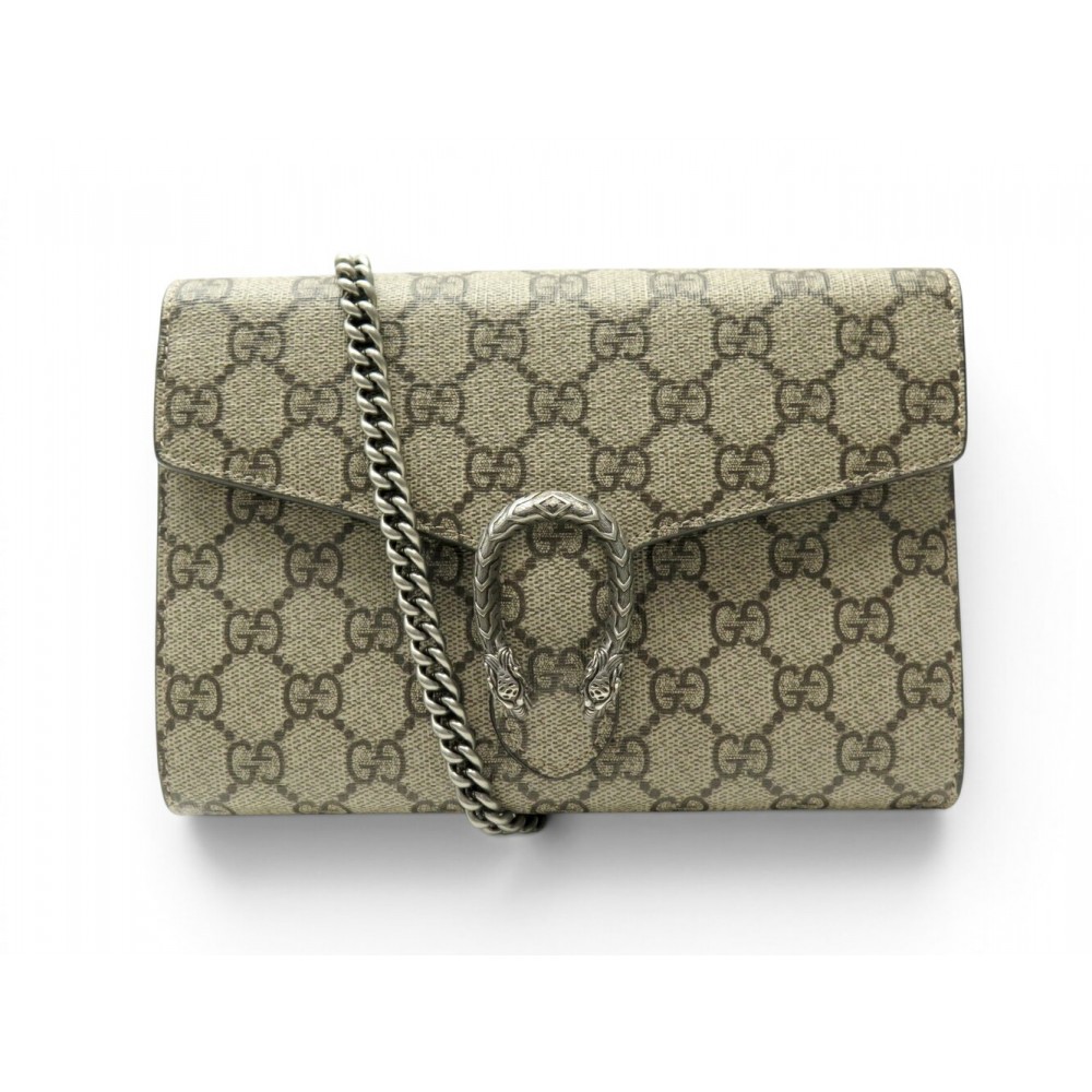 NEUF SAC A MAIN GUCCI DIONYSUS MINI 401231 WALLET ON CHAIN BANDOULIERE BAG 1500€