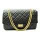 SAC A MAIN CHANEL 2.55 GRAND JUMBO EN CUIR MATELASSE BANDOULIERE HANDBAG 11100€