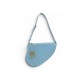 NEUF SAC A MAIN CHRISTIAN DIOR RODEO SADDLE S5909CCEH CUIR BLEU BAG PURSE 2000€