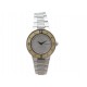 MONTRE MAUBOUSSIN 9112100 AMOUR LE JOUR SE LEVE ACIER DIAMANT QUARTZ WATCH 890€