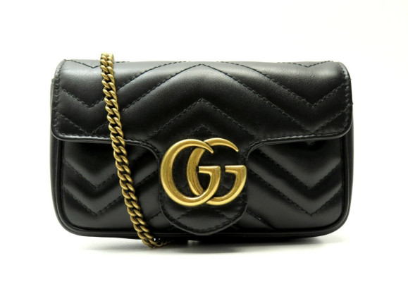 sac a main gucci super mini gg marmont 476433