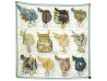 foulard hermes tous en selle daiske nomura carre