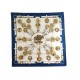 FOULARD HERMES CUIVRERIES CARRE SOIE 