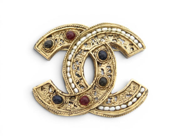  broche chanel byzance metiers d'art 2011 perle