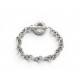 NEUF BRACELET TIFFANY A CLAVIER 17CM EN ARGENT 925 + BOITE SILVER BANGLE 680€