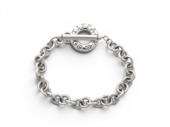  bracelet tiffany a clavier 17cm en argent 925