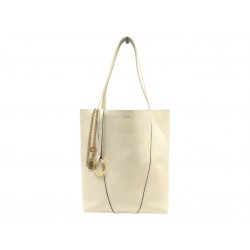 SAC A MAIN CHLOE CABAS SPIN MEDIUM EN CUIR GRAINE BEIGE DE 2025 TOTE BAG 1450€